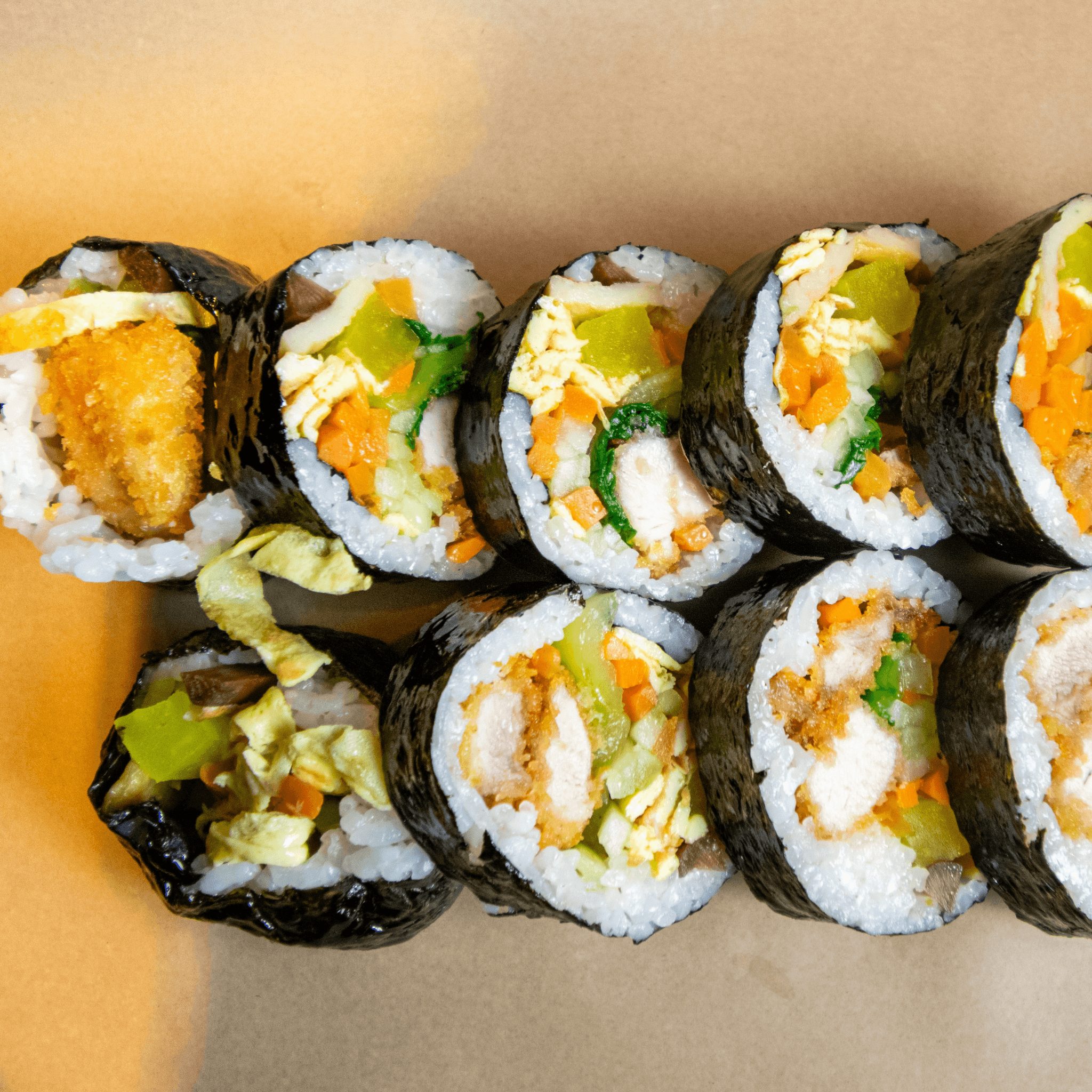Chicken Katsu Gimbap.