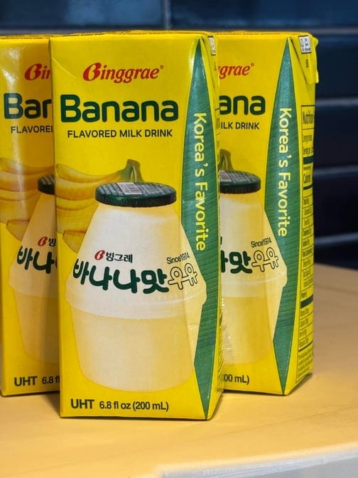 Banana Flavored Milk.