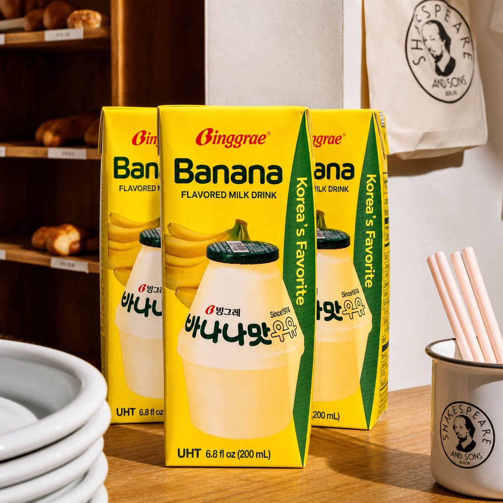 Banana Flavored Milk.