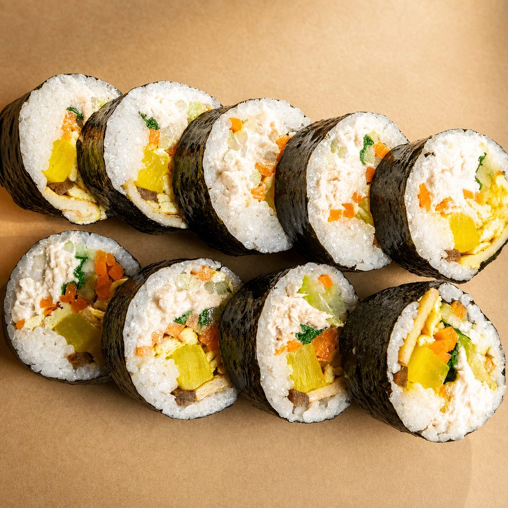 Tuna-Mayo Gimbap.