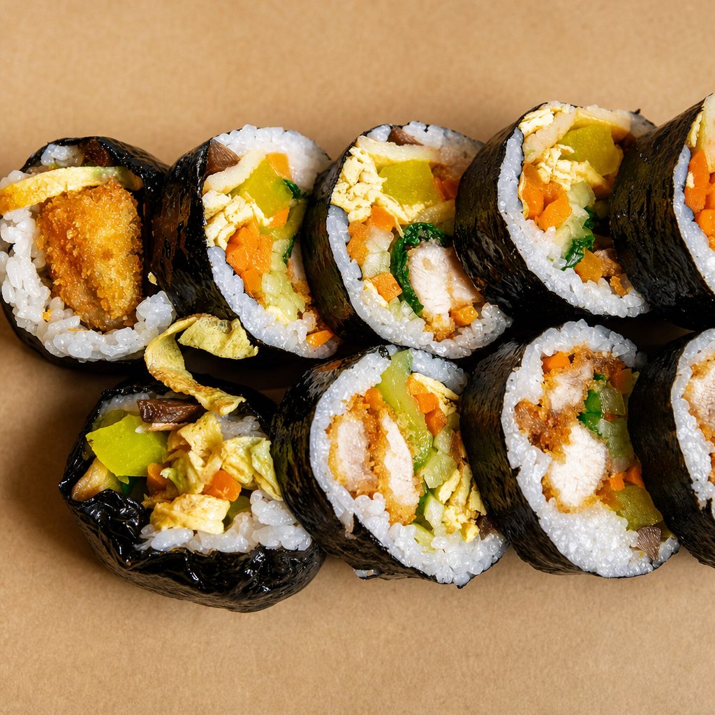 Chicken Katsu Gimbap.